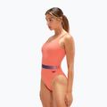 Costume intero Speedo Belted Deep U-Back donna soft coral/miami lilac/ammonite 5