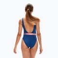 Costume intero Speedo Belted Deep U-Back donna ammonite/soft coral/miami lilac 7