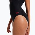 Speedo costume intero da donna Digital Placement Hydrasuit nero/rosso/fantasia/blu croma 10
