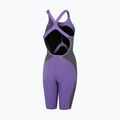 Costume da bagno Speedo Fastskin donna LZR Pure Intent Openback Kneeskin miami lilac/usa charcoal 2
