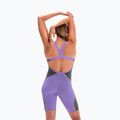 Costume da bagno Speedo Fastskin donna LZR Pure Intent Openback Kneeskin miami lilac/usa charcoal 4