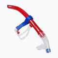 Speedo Centro alimentato rosso/blu telaio anteriore snorkel nuoto 2