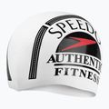 Cuffia Speedo in silicone stampato bianco/nero/rosso Speedo 2