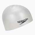 Cuffia Speedo Plain Moulded in silicone bianco perlato