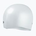 Cuffia Speedo Plain Moulded in silicone bianco perlato 4