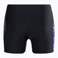 Speedo Uomo Allover Digi V-Cut Aquashort boxer da bagno nero/blu 2