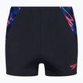 Pantaloncini da bagno Speedo Eco END+ Splice Aquashort da uomo nero/arancio