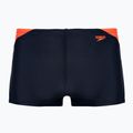 Speedo Hyper Boom Logo Splice, costume da bagno per bambini, blu/arancio