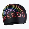 Cuffia Speedo in silicone stampato con orgoglio arcobaleno 3