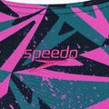 Costume intero Speedo donna HyperBoom Allover Medalist rosa/verde 3