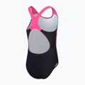 Speedo Digital Placement Splashback, costume intero da bambino nero/limone driz/rosa flare/cobalto vero 3