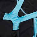 Speedo Colourblock Splice Muscleback - costume intero donna nero/viola/picton blu 5