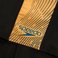 Costume da bagno Speedo Dive da uomo nero/alzavola scura/scorza di mandarino 3