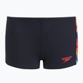 Boxer da nuoto per bambini Speedo Digital Panel Aquashort true navy/watermelon/bitter lime