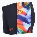 Boxer da nuoto per bambini Speedo Digital Panel Aquashort true navy/watermelon/bitter lime 3