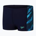 Speedo Hyperboom, costume da bagno per bambini true navy/verde arlecchino/verde picton