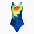 Speedo Placement Digital Powerback costume intero da donna vero cobalto/verde arlecchino