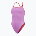 Speedo Solid Tie Back - costume da bagno intero donna dolce viola/watermelon 2