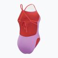 Speedo Solid Tie Back - costume da bagno intero donna dolce viola/watermelon 3