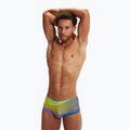 Speedo Allover Digital Brief Uomo slip da bagno nero/viola dolce 5