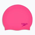 Cuffia Speedo Plain Moulded Silicone Junior flare rosa/mirtillo rosso 2