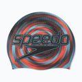 Speedo Cuffia da nuoto in silicone stampato per bambini nero/bluicton/rosso sirena