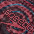 Borsa da nuoto Speedo in rete stampata nero/blu picton/rosso sirena 3