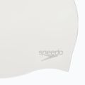 Cuffia Speedo Plain Moulded in silicone bianco/argento 3