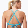 Speedo Allover Digital Tie Back costume da bagno intero nero/verde matcha/rosso sirena 8