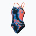 Costume intero da donna Speedo Allover Fixed Crossback true navy/siren red/punch blue