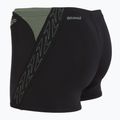 Speedo uomo HyperBoom Splice Aquashort nero/verde boxer nuoto 3