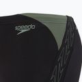 Speedo uomo HyperBoom Splice Aquashort nero/verde boxer nuoto 4