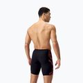 Speedo Tech Panel Uomo Swim Jammer nero/rosso scuro/bianco americano 3