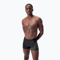 Speedo Medley Logo Aquashort uomo nero/verde piscina boxer 5