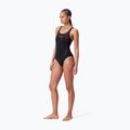 Speedo HyperBoom Splice Muscleback costume da bagno intero nero/plum dandy/rosso sirena 6