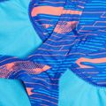 Costume intero Speedo HyperBoom Allover Medalist rosso sirena/blu cobalto/picton blu per bambini 4