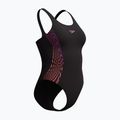 Costume da bagno intero da donna Speedo Placement Muscleback neon violet 4