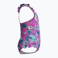 Speedo Learn To Swim - Costume intero da bagno per bambini stampato con fronzoli - viola neon 4