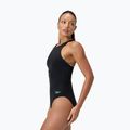Costume intero Speedo Racer Zip da donna con reggiseno incorporato antracite antracite 8