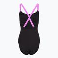 Costume da bagno intero da donna Speedo Shaping Crossback neon violet 2