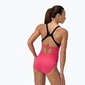 Costume da bagno intero donna Speedo Flex Band with Swim Bra raspbery fill/vermilion/punch 3
