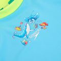 Costume da bagno uomo a due pezzi Speedo Learn To Swim Digital Rash Top Set turkish sea 5