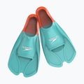 Pinne da nuoto Speedo Biofuse Training in vetro artico/arancione vulcanico