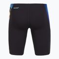 Speedo Placement Digital V-Cut Jammer da uomo, costume da bagno lava blur/speedo nero 2
