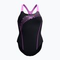 Costume da bagno intero da donna Speedo Medley Logo Medalist neon violet