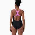 Costume da bagno intero da donna Speedo Medley Logo Medalist neon violet 7
