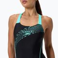Costume da bagno intero da donna Speedo Medley Logo Medalist arctic glass 9