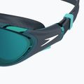 Occhialini da nuoto Speedo Biofuse 2.0 Mirror donna verde scuro / cobalto / smeraldo a specchio 5