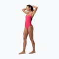 Costume da bagno intero donna Speedo Solid Racerback raspberry fill/vermilion/punch 2