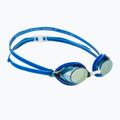 Occhialini da nuoto Speedo Vanquisher 3.0 Mirror per bambini cobalt pop / cobalt / gold mirror
